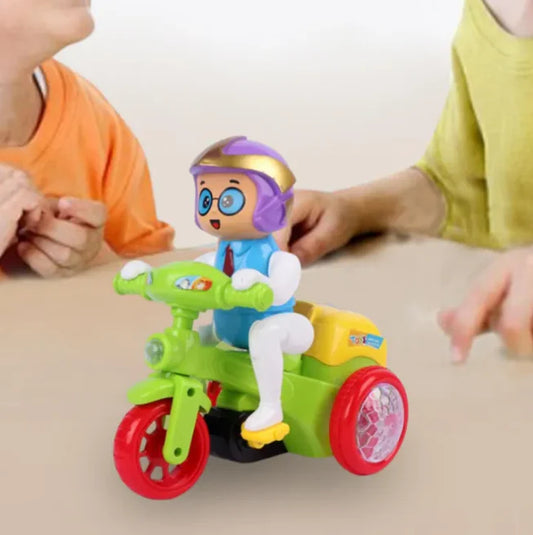 Tricycle boy with   Flashing Light & Sound Musical bicycle toy