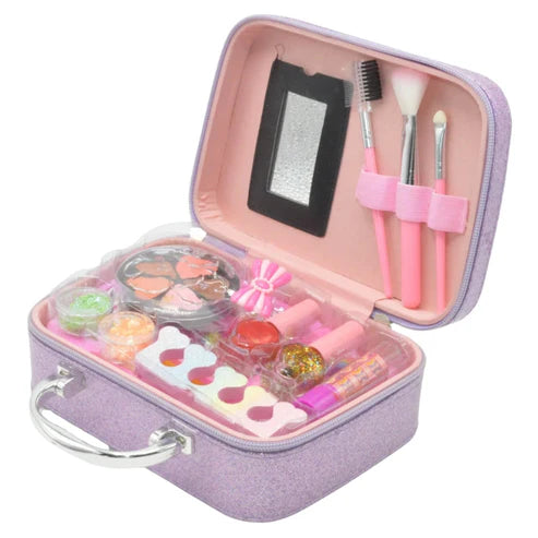 2 in 1 Beauty Makeup Kit Bag Toy for Kids