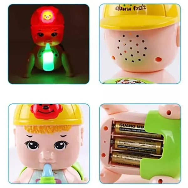 Crawling Baby Toy With Music & Lights