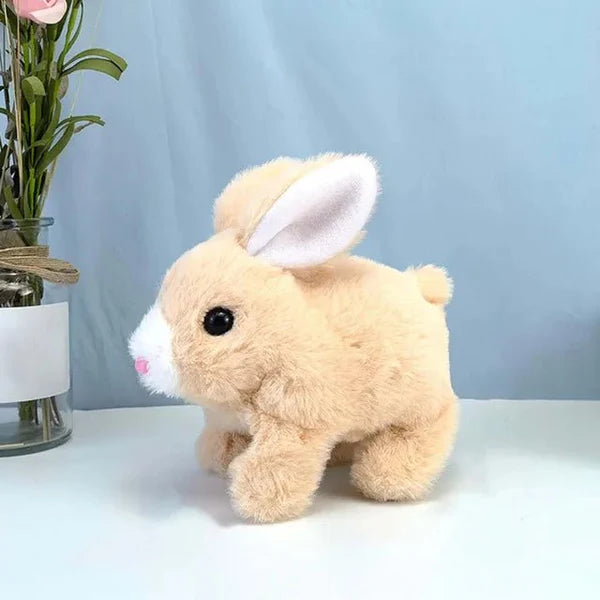 Cute Walking Rabbit & Bunny with Squeaky Sounds