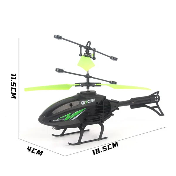 Hand Sensor Infrared Flying Helicopter Toy For Kids Boys Girls