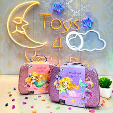 2 in 1 Beauty Makeup Kit Bag Toy for Kids