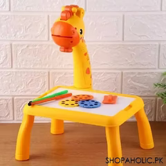 Giraffe Projector Learning Painting Drawing  with Light and Music