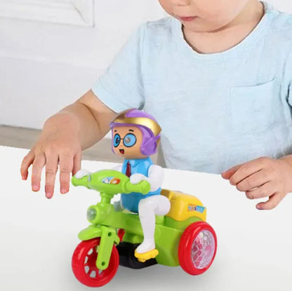 Tricycle boy with   Flashing Light & Sound Musical bicycle toy