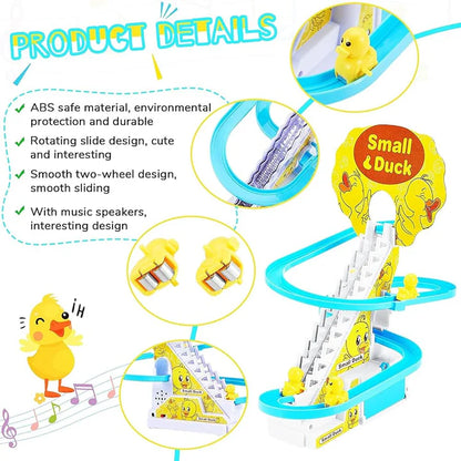 Musicial Duck Slide Track Toy